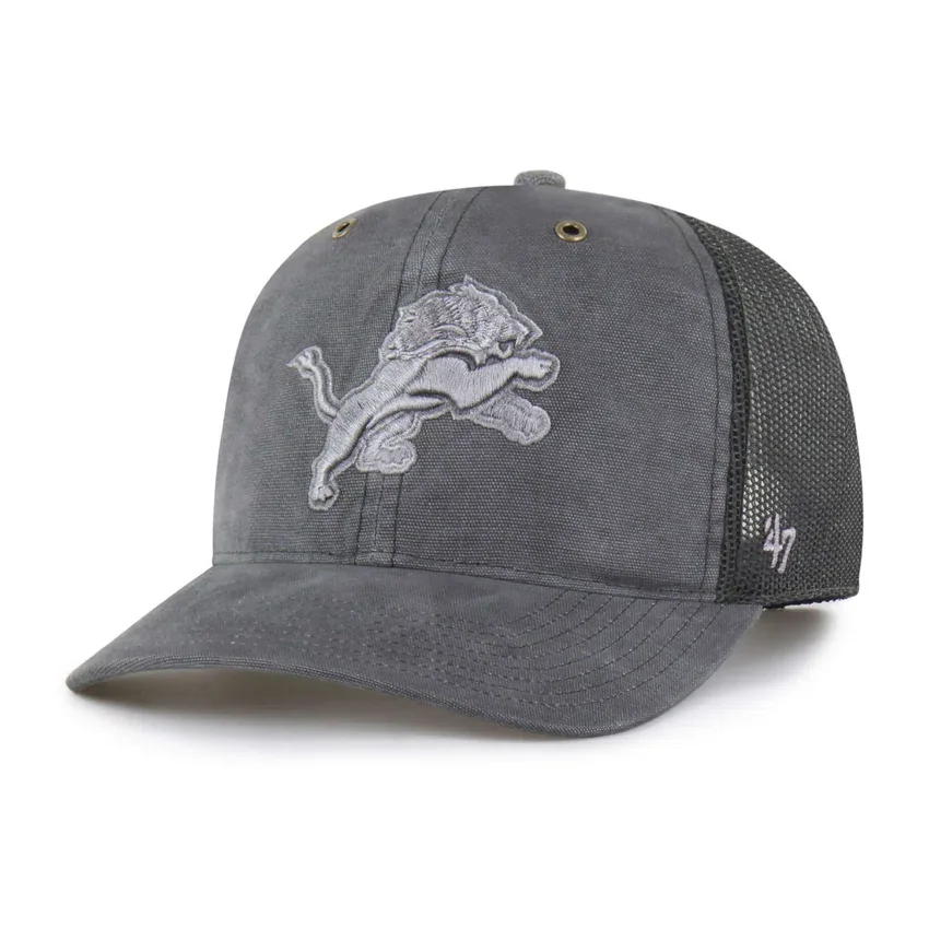 Gorra «Trucker» teñida de los Detroit Lions, corte holgado, modelo '47