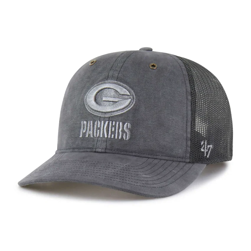 Gorra «Trucker» teñida de los Green Bay Packers '47, corte holgado