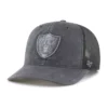 Gorra «Trucker» teñida de los Las Vegas Raiders, corte holgado, modelo '47