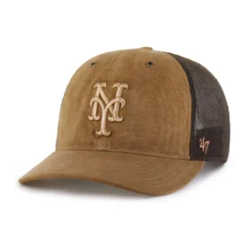 Gorra «Trucker» teñida de los Mets de Nueva York, corte holgado, modelo '47
