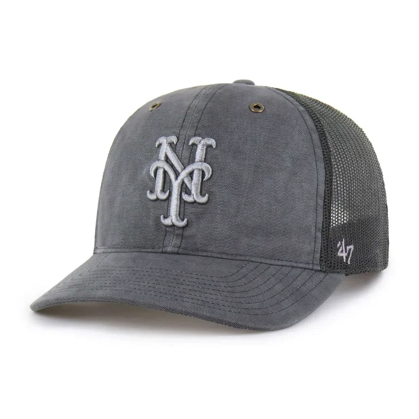 Gorra «Trucker» teñida de los Mets de Nueva York, corte holgado, modelo '47