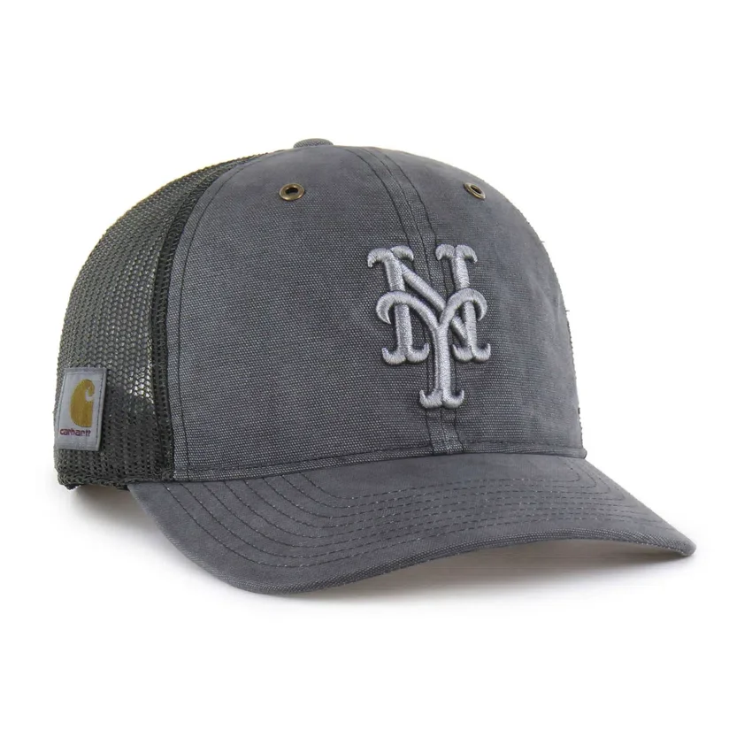 Gorra «Trucker» teñida de los Mets de Nueva York, corte holgado, modelo '47