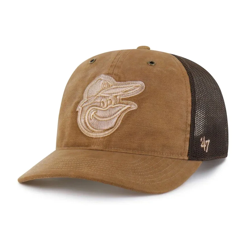 Gorra «Trucker» teñida de los Orioles de Baltimore '47, corte holgado