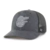Gorra «Trucker» teñida de los Orioles de Baltimore '47, corte holgado