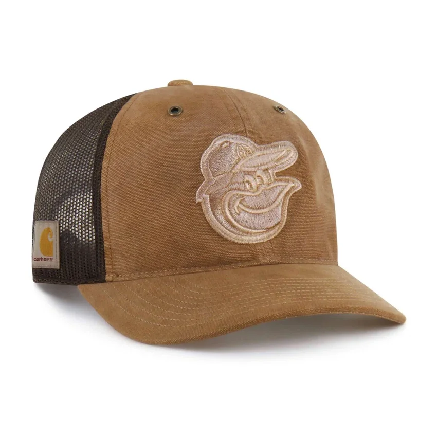 Gorra «Trucker» teñida de los Orioles de Baltimore '47, corte holgado