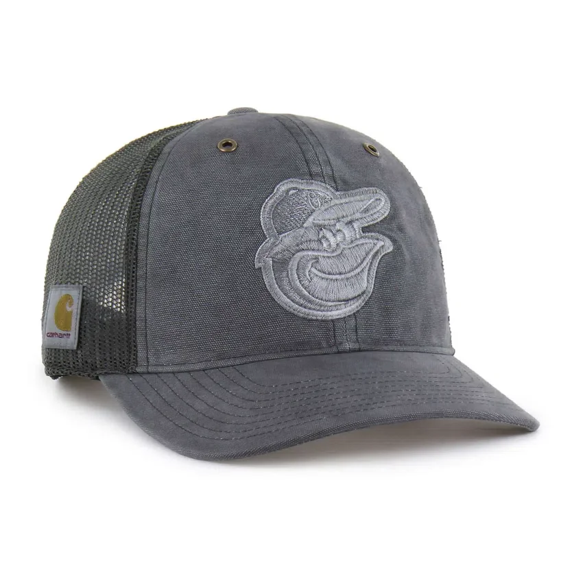 Gorra «Trucker» teñida de los Orioles de Baltimore '47, corte holgado