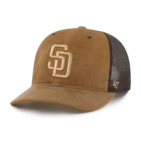 Gorra «Trucker» teñida de los Padres de San Diego, modelo '47, corte holgado