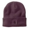 Gorro con parche a juego