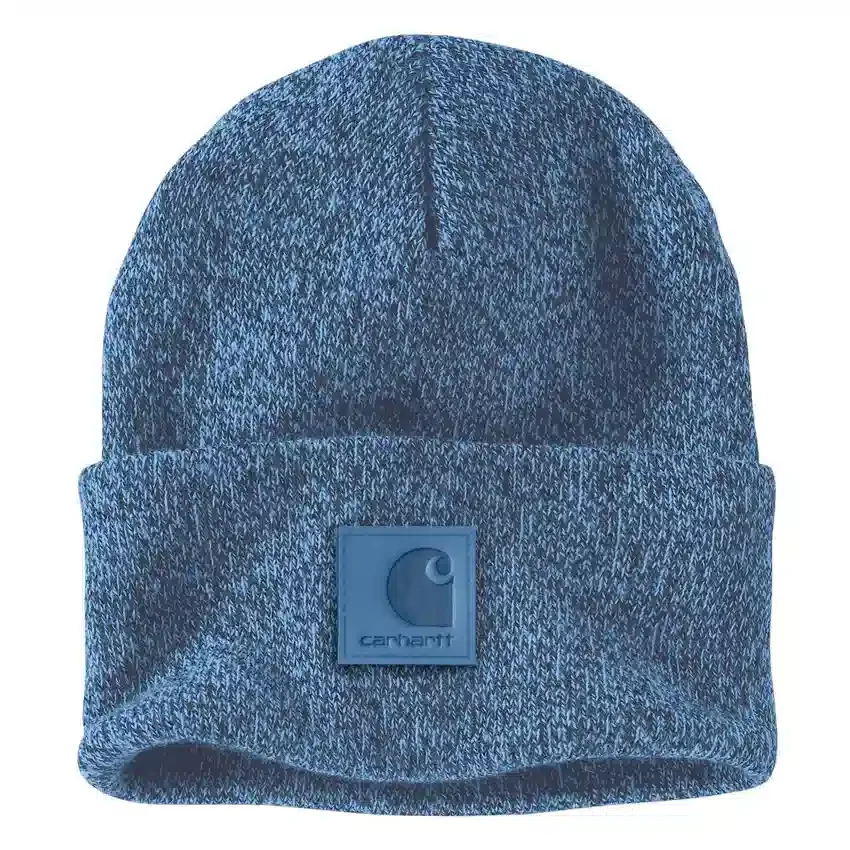 Gorro con parche a juego