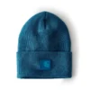Gorro con parche a juego