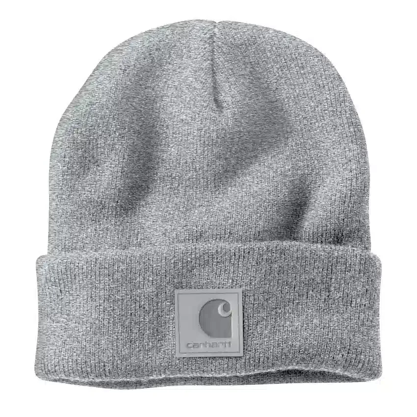 Gorro con parche a juego