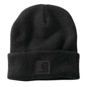 Gorro con parche a juego