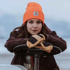 Gorro de punto A18 con vuelta