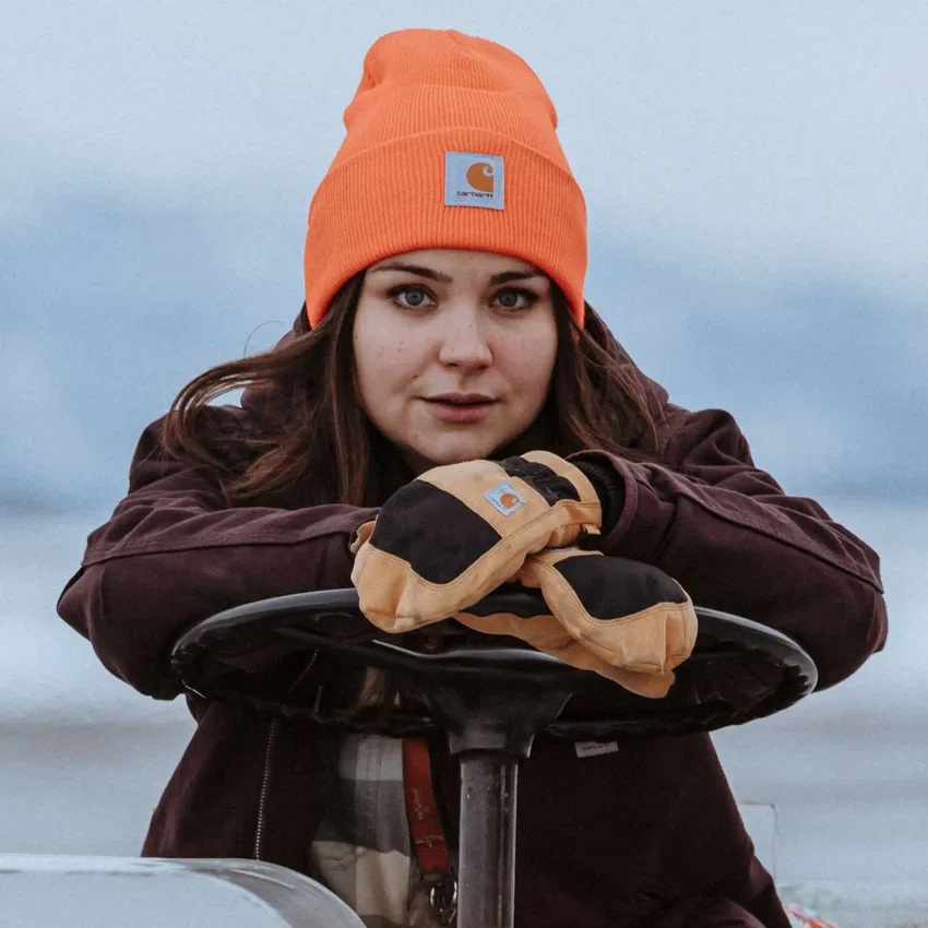 Gorro de punto A18 con vuelta