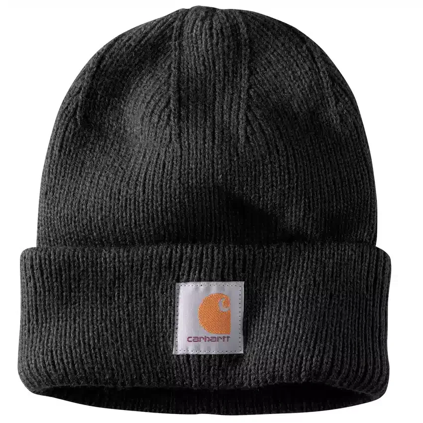 Gorro de punto acanalado para mujer
