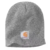 Gorro de punto con parche con el logotipo