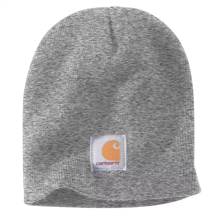 Gorro de punto con parche con el logotipo