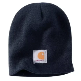 Gorro de punto con parche con el logotipo