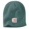 Gorro de punto con parche con el logotipo