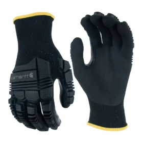 Guante de nitrilo con protección para los nudillos