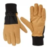 Guantes con puño de forro polar térmico