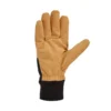 Guantes con puño de forro polar térmico