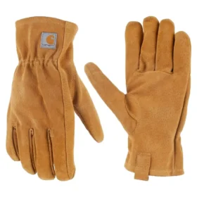 Guantes de cuero con puño abierto