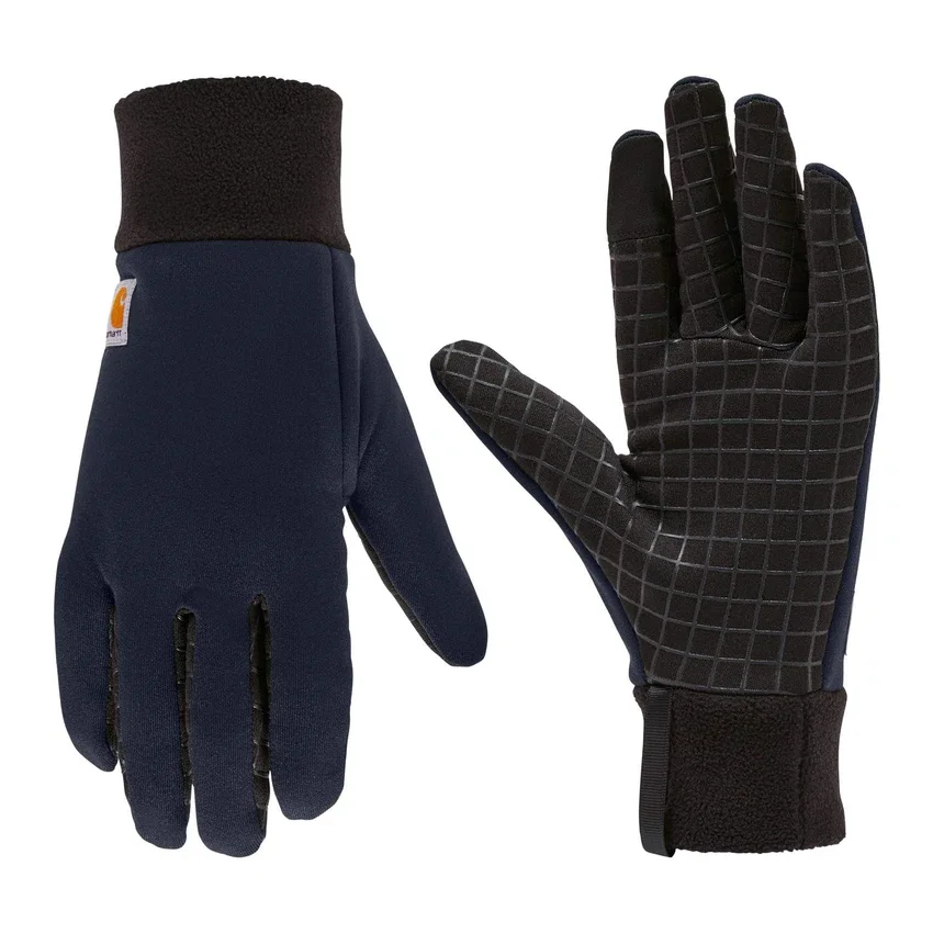 Guantes interiores de forro polar elástico