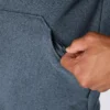 Jersey de forro polar con cremallera de un cuarto y corte holgado para hombre