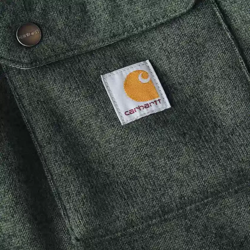 Jersey de forro polar con cremallera de un cuarto y corte holgado para hombre