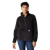 Jersey de forro polar de corte holgado para mujer
