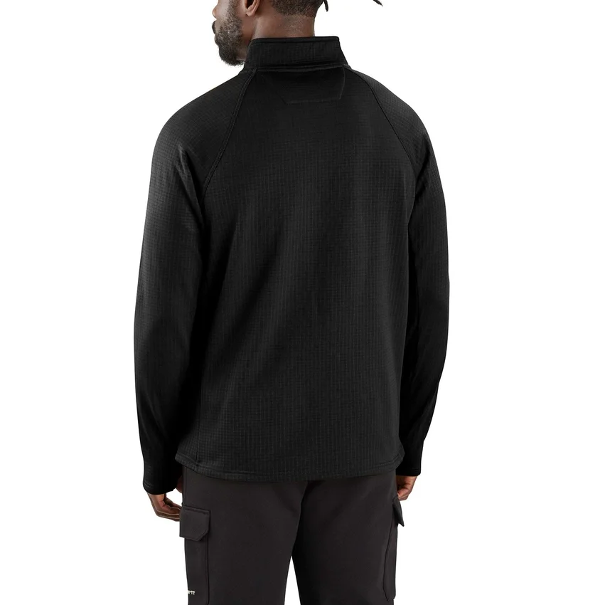 Jersey de media cremallera para hombre Force, con forro polar y tecnología de absorción de la humedad