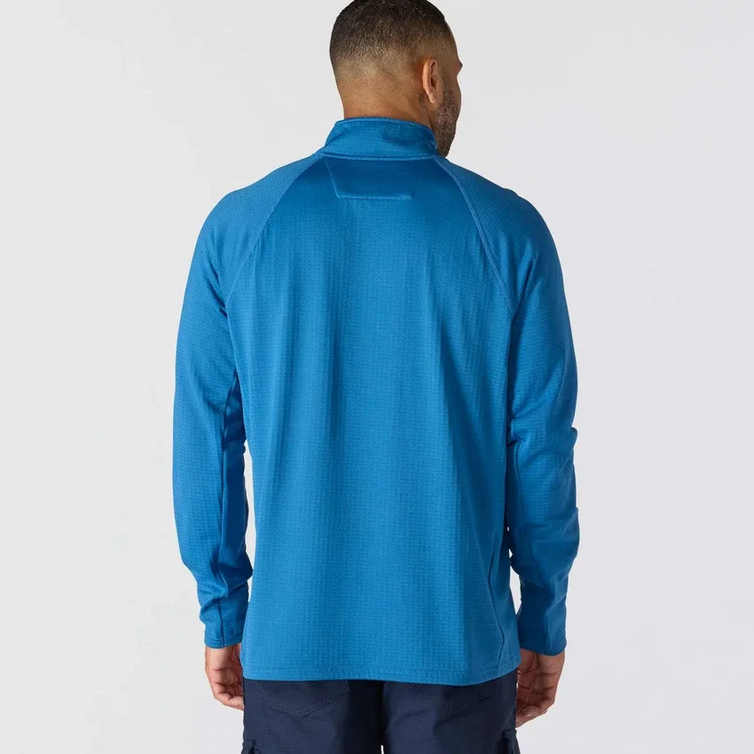 Jersey de media cremallera para hombre Force, con forro polar y tecnología de absorción de la humedad