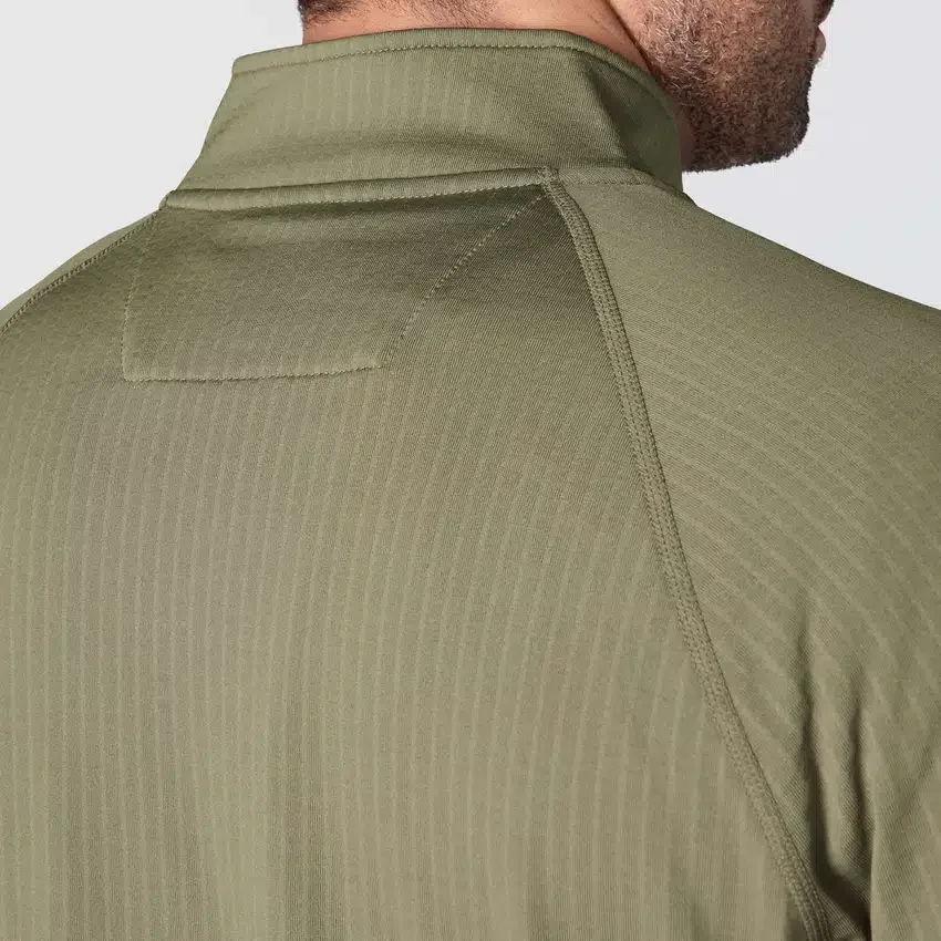 Jersey de media cremallera para hombre Force, con forro polar y tecnología de absorción de la humedad