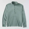 Jersey de media cremallera para hombre Force Sun Defender con protección UPF 50+ y tecnología de absorción de la humedad - Camisas de protección solar