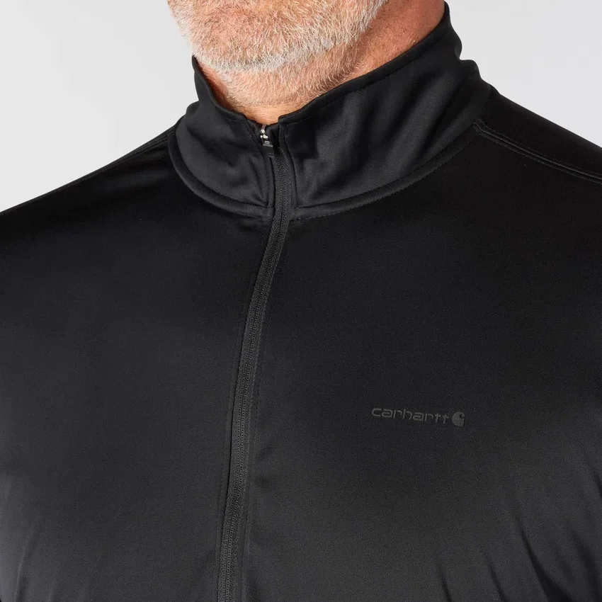 Jersey de media cremallera para hombre Force Sun Defender con protección UPF 50+ y tecnología de absorción de la humedad - Camisas de protección solar