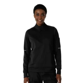Jersey médico Rugged Flex® Rscu de media cremallera para mujer