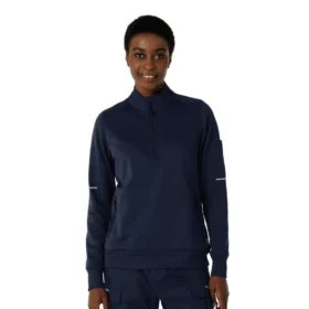 Jersey médico Rugged Flex® Rscu de media cremallera para mujer