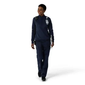 Jersey médico Rugged Flex® Rscu de media cremallera para mujer