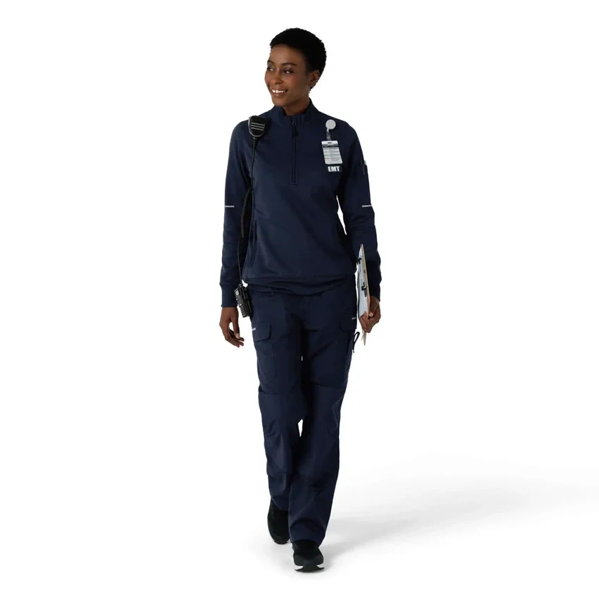 Jersey médico Rugged Flex® Rscu de media cremallera para mujer