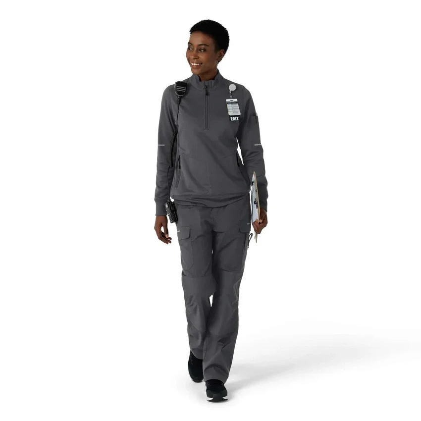 Jersey médico Rugged Flex® Rscu de media cremallera para mujer