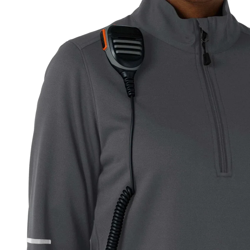 Jersey médico Rugged Flex® Rscu de media cremallera para mujer