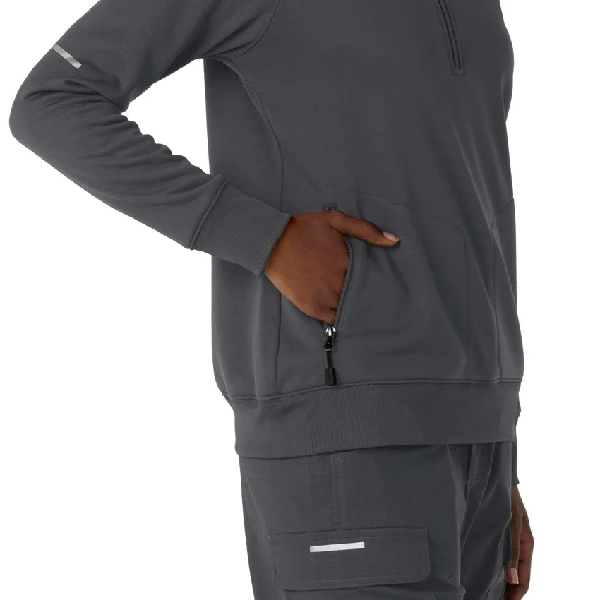 Jersey médico Rugged Flex® Rscu de media cremallera para mujer