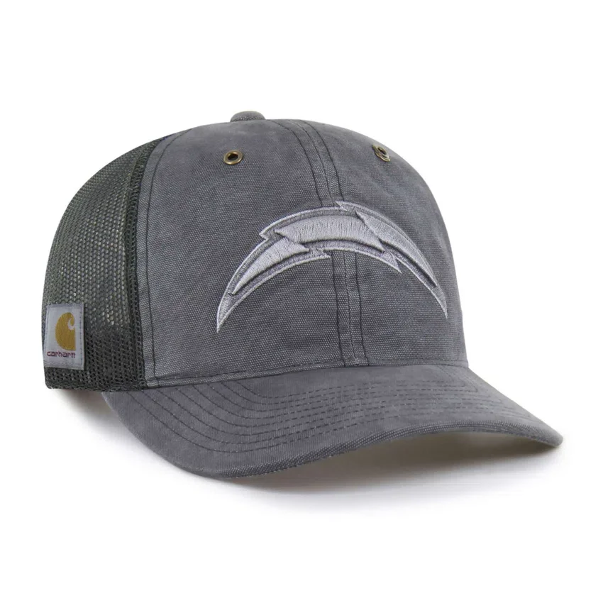 Los Angeles Chargers '47, gorra trucker teñida, corte holgado