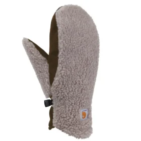 Manoplas aislantes de sherpa para mujer