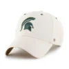Michigan State Spartans '47, sin teñir, recorte
