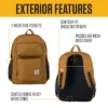Mochila de un solo compartimento de 27 L