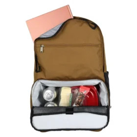 Mochila nevera con dos compartimentos aislados