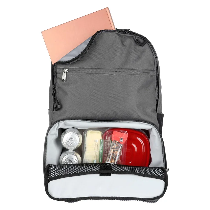 Mochila nevera con dos compartimentos aislados