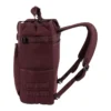 Mochila tipo tote convertible de nailon con cierre de cordón, 28 L